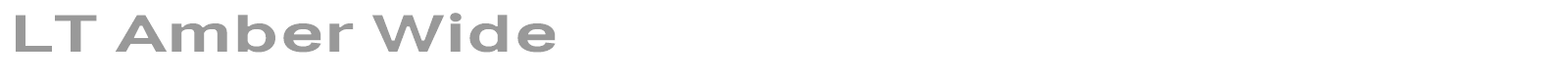 LT Amber font preview